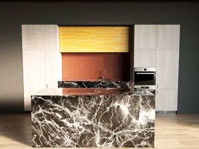 93-Kitchen9 texture 8 3D model