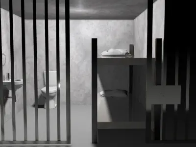 Prison  3D model