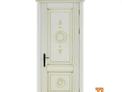 Classic door Domberg 01 3D model