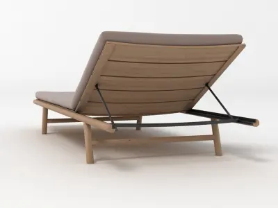 RODA Orson Sun Lounger 3D model
