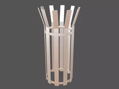 Tree Guard v1 001 Low-poly 3D model