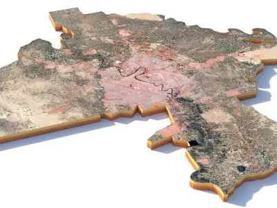 Baghdad Iraq 3D model