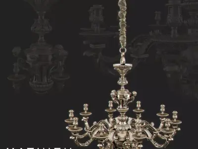 Lustre Mazarin 3D model