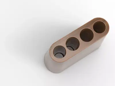 Ene Pen Holder Low-poly 3D model