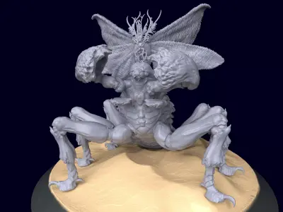 Elden Ring Nightreign Gnoster Wisdom of Night 3D print model