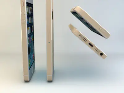 Apple iPhone 5s 3D model