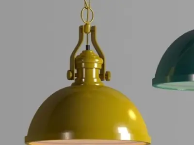 Hanging lamp 4 in 1 - LOFT HOUSE P-194 P-195 P-196 P-197 3D model