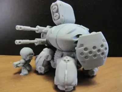 CHIBI-TECH SD - LRM-2 ML POD   3D print model