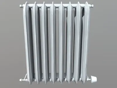 Radiator Low-poly 3D model