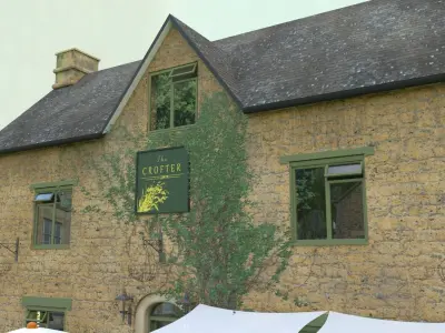 A Restaurant and Pub 3D model