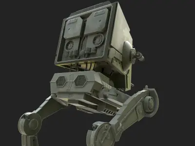 AT ST Scout Walker 3D model