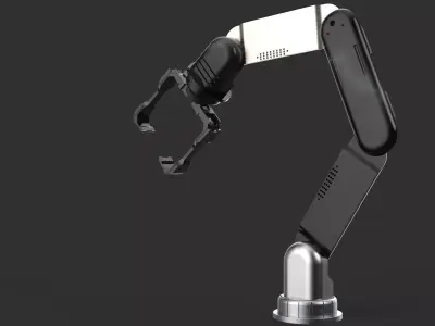 Robotic arm machine future  3D model