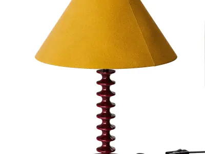 Zara Home Metal Table Lamp 3D model