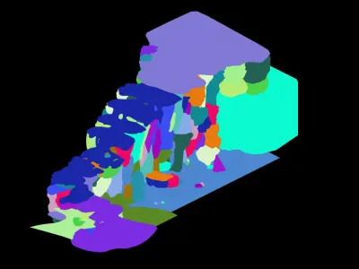 stone Ladder 3D model