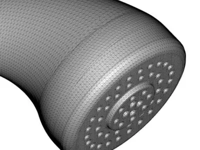 Classic ShowerHead 3D print model