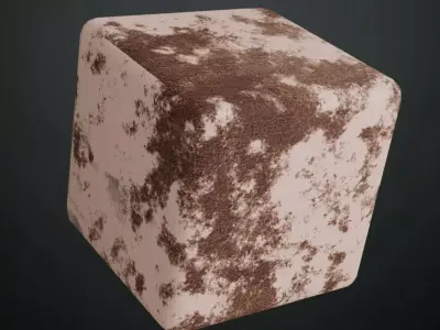 Oxidized Rusty Copper PBR Seamless Texture
