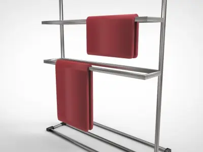 Towel Rack 2 3D model