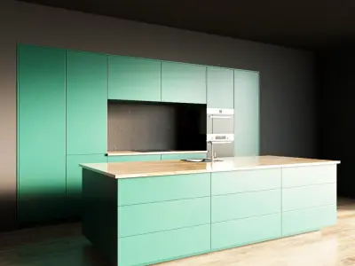 66-Kitchen6 matte 6 3D model