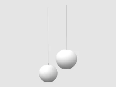Modern Ceiling Light Low-poly 3D model purchase