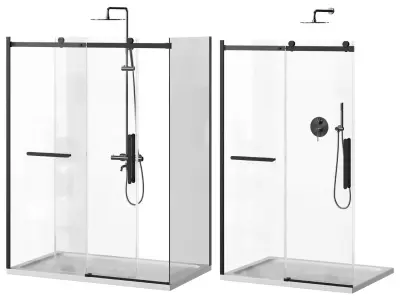 Shower corner and alcove door Vincea Como Soft 3D model