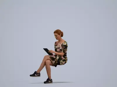 00113Halle002 3D model