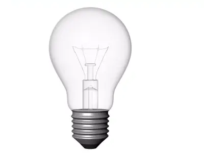 ight Bulb 3D model 3D model