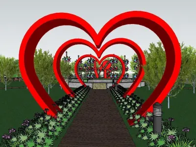 Eco Farm 001 3D model