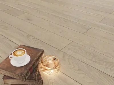 Parquet Kahrs Oak 6 colors 3D model