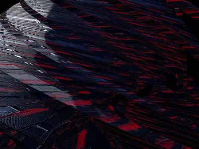 Glass Pyramid 3D model