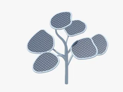 Solar Tree 3D model