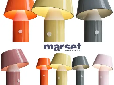 Lampara Bicoca Marset Barcelona 3D model