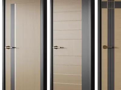 Interior door 40 3D model