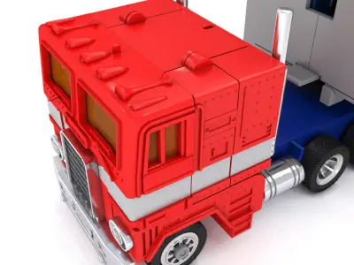 Optimus Prime Convoy g1 toy 3D model