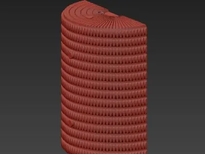 Wall Lamp Elix 3D model