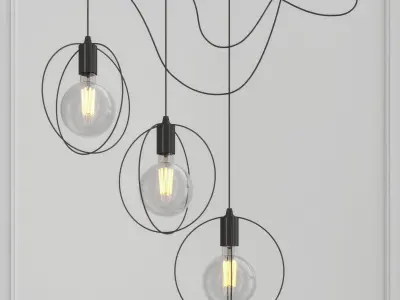 Pendant lamp Vitaluce 3D model