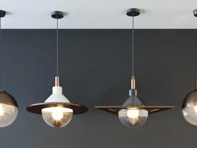 3D chandelier 3D model 04 3D model
