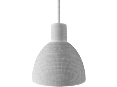 Toldbod Glass Pendant Light 3D model