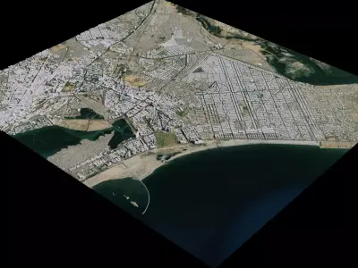Karachi - Pakistan 3D model