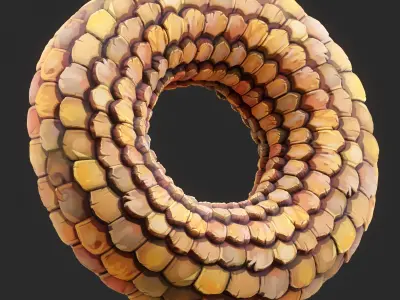 Stylized Roof Seamless Texture  Texture