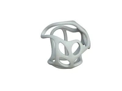 SciFi Cube Object No 25987 Low Poly Shape Texture