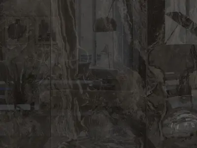 Wall Tiles Museum Orobico Light 160x320 Set 1 Texture