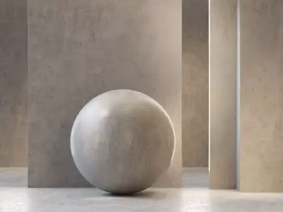 Polished Concrete - PBR - Seamless - 4k - set07 Texture