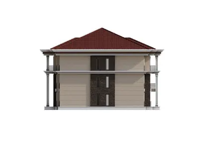 Modern Residential Building 20 3D model