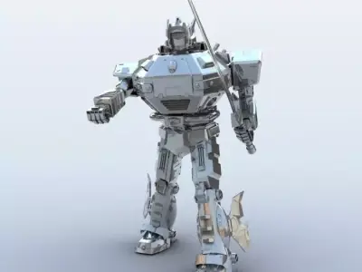 Robot 09 3D model