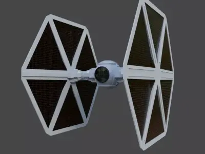 Tie-fighter 3D Model 3D model