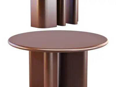 MiniForms BonBon - Dining Tables Set 01 3D model