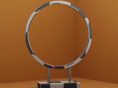 Celling lamp Low-poly 3D model purchase
