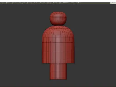 Lodes Easy Peasy Chestnut Low-poly 3D model