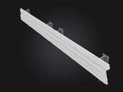 Guardrail System  Safety Meets Structural Precision 3D model