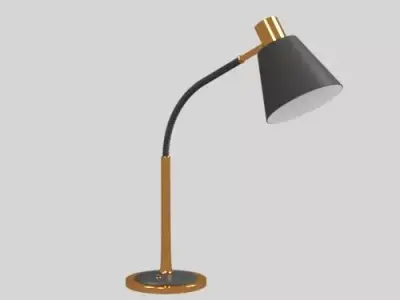 Desk lamp 3D model 7